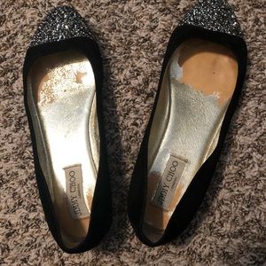 Jimmy Choo Flats | Color: Black/Silver flats